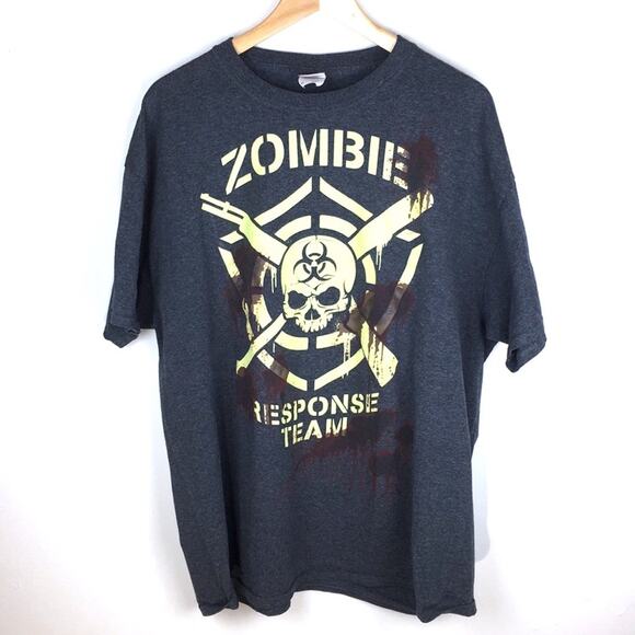 Zombie Response Team tee Fruit of the Loom XL EUC - Picture 1 of 4